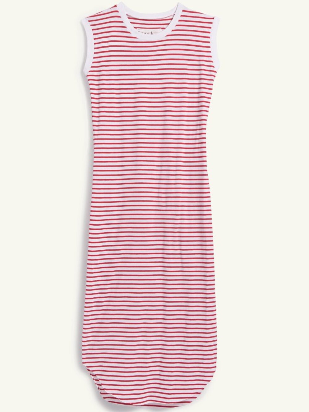 Frank & Eileen Cory Vintage Muscle Tee Dress Striped Red